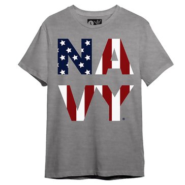 NavalTees Men's Navy Patriot Tee