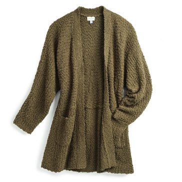 Yarn & Sea Women's Popcorn 2 Pocket Cardigan
