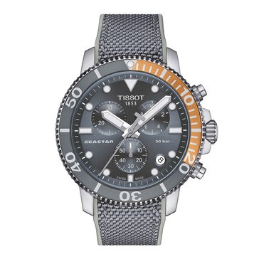 Tissot Men's Seastar 1000 Chronograph Textile Watch