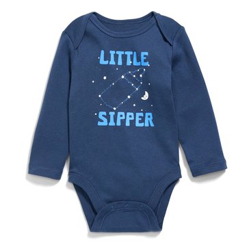 Old Navy Baby Boys Long Sleeve Graphic Bodysuit