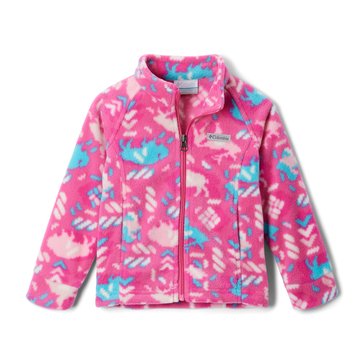 Columbia Toddler Girls Printed Benton Fleece Jacket