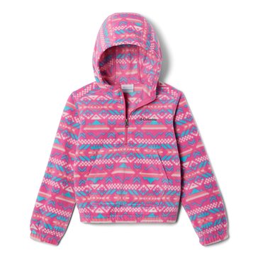 Columbia Little Girls Printed Hooded Benton Jacket