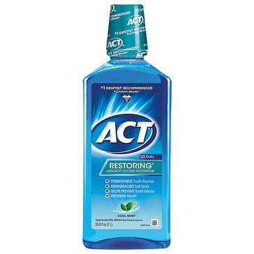 Act Restoring Cool Mint Mouthwash