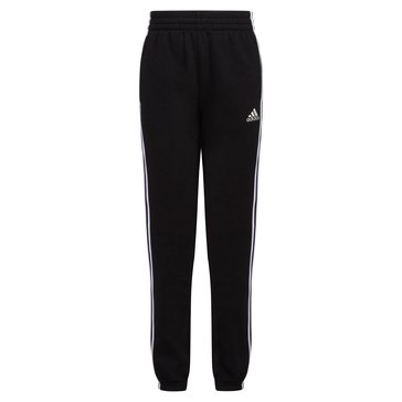 Adidas Big Boys Essential Three Stripe Fleece Joggers