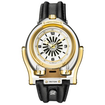 Gevril Men's GV2 Triton Leather Watch