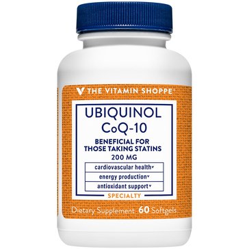 The Vitamin Shoppe Ubiquinol Coq-10 200mg Softgel