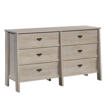 Sauder Trestle 6-Drawer Dresser