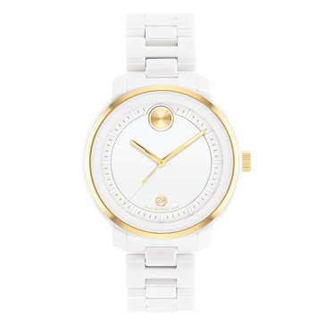 Movado Women's Bold Verso Ceramic Bracelet Watch