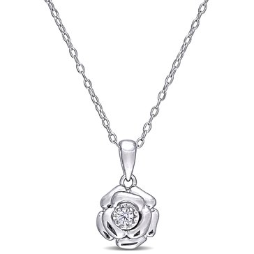 Sofia B Diamond Flower Pendant