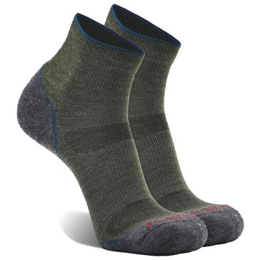 Fox River Men's Base Camp 2.0 Lightweight Merino Blend Quarter Crew Socks