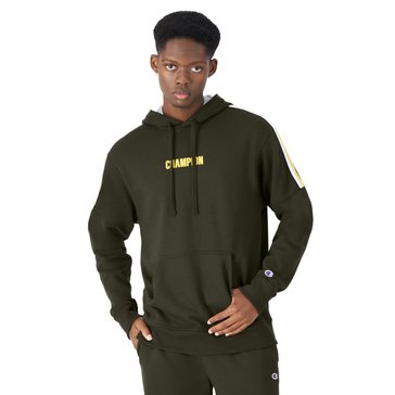 Champion Men's Powerblend Taped Warm Up Hoodie 