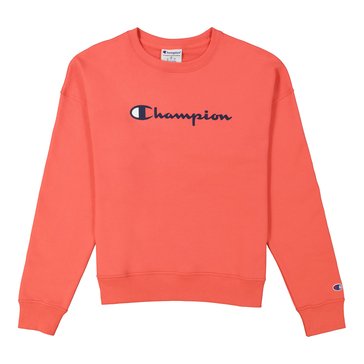 Champion Women's Powerblend Relaxed Crew Sweatshirt