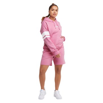 Champion Women's Powerblend Stripe Sleeve Hoodie