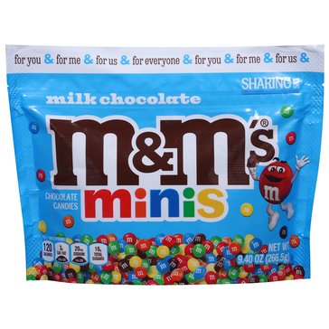 M&M's Mini Milk Chocolate Candies, 9.4oz