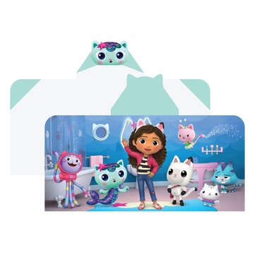 Jay Franco Gabbys Dollhouse Humor Opportunities Hooded Towel Wrap