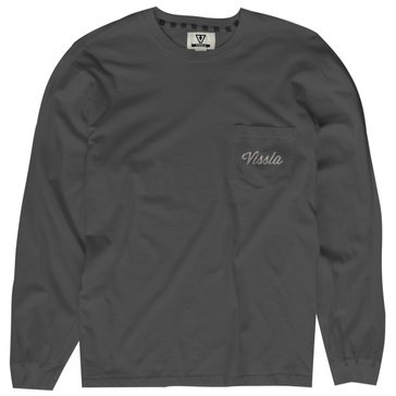 Vissla Men's Badge Pocket Long Sleeve Tee