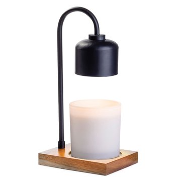 Candle Warmers Etc. Arched Wood Base Candle Warmer Lamp