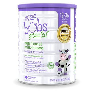 Aussie Bubs Grass Fed Nutritional Milk-based Toddler Formula
