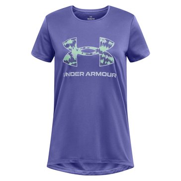 Under Armour Big Girls' Tech Filled Logo Tee