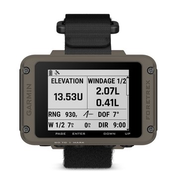 GARMIN Foretrex 901 Wrist Mounted GPS Navigator Ballistic Edition