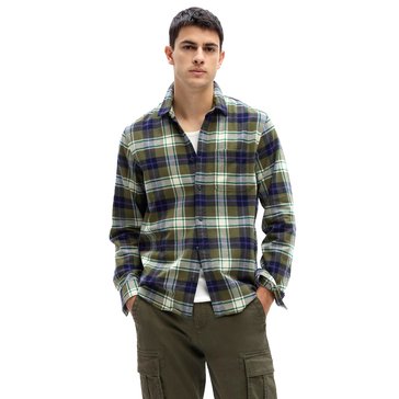 Gap Men's Long Sleeve Vintage Standard Flannel Shirt