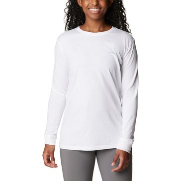 Columbia Women North Cascades Back Graphic Long Sleeve Tee