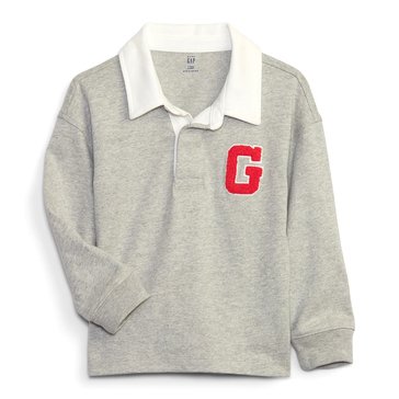 Gap Toddler Boys' Long Sleeve Rugby Polo Shirt