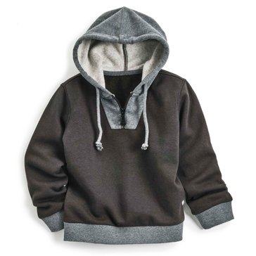 Liberty & Valor Big Boys' Contrast Fleece Hoodie