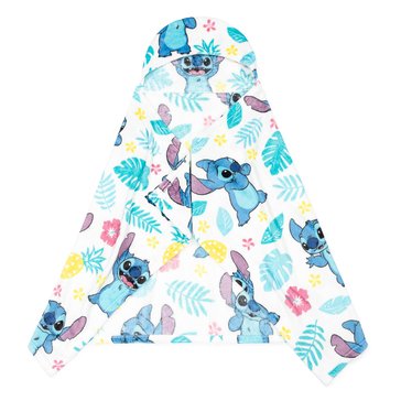 Disney Lilo Stitch Tropical Garden Hooded Throw