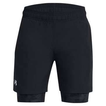 Under Armour Big Boys' Woven 2-in-1 Shorts