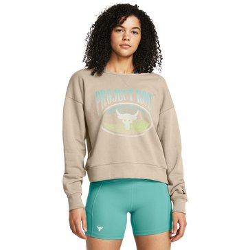 Under Armour Women's Project Rock Terry Long Sleeve Tee