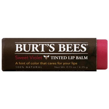 Burts Bees Sweet Violet Blister Tinted Lip Balm