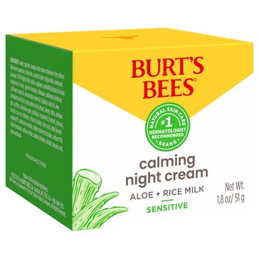 Burts Bees Sensitive Calming Night Cream