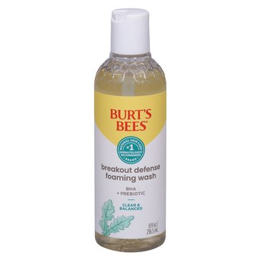 Burts Bees Clear And Balanced Foaming Wash