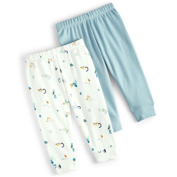 Wanderling Baby Boys' ABC Print Leggings 2-Pack