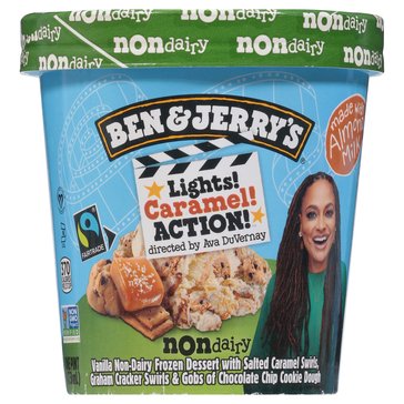 Ben & Jerry's Non-Dairy Lights Caramel Ice Cream, 16oz