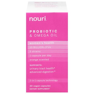 Nouri Womens Health Probiotic Vitamin Capsule