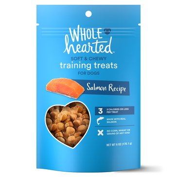 Whole Hearted Grain Free Tender Tidbits Salmon Dog Training Treats