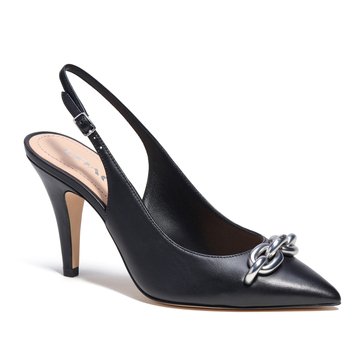 Coach Women's Sadie Leather Slingback Pump