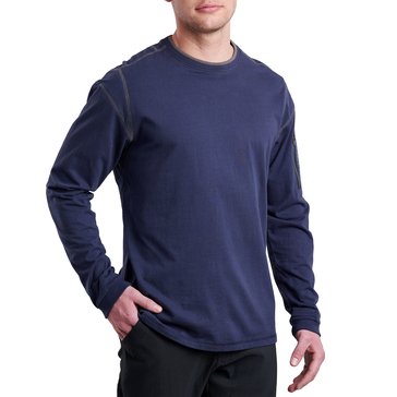 Kuhl Men's Kommando Pocket Crew Zip Long Sleeve Knit