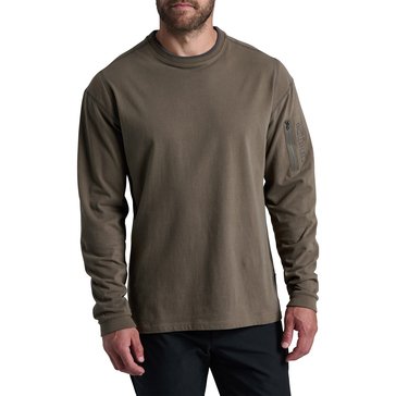Kuhl Men's Kommando Pocket Crew Zip Long Sleeve Knit