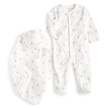 Wanderling Baby Boys' Sylvester Bear Set