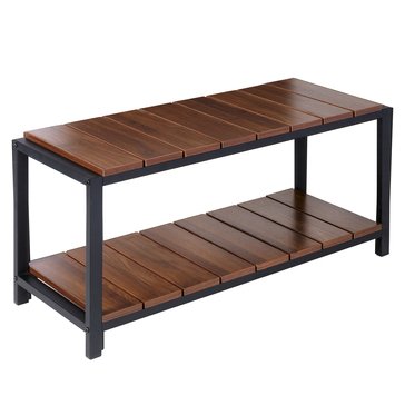 Honey-Can-Do 2-Tier Shoe Bench