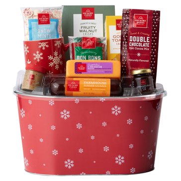 Hickory Farms Holiday Snacks & Cocoa Collection Gift Basket