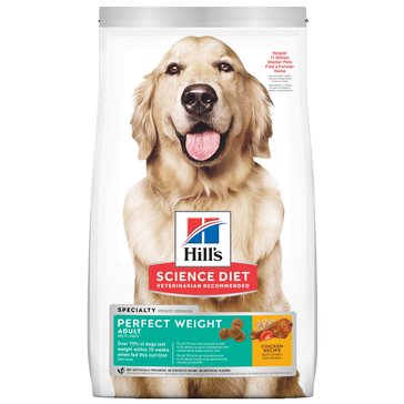 Hills Science Diet Perfect Weight Chicken Recipe Adult Dry Dog Food