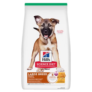 Hills Science Diet Chicken Meal And Oats Large Breed Recipe Puppy Dry Dog Food