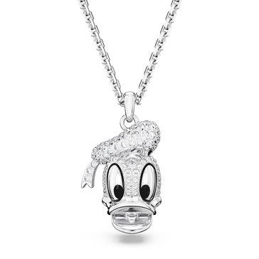 Swarovski Disney 100th Anniversary Donald Duck Pendant Necklace