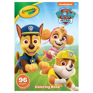Crayola Paw Patrol Coloring Book, 96pg