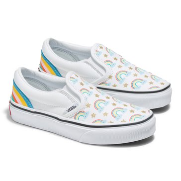 Vans Little Girls' Classic Slip-On Skate Sneaker