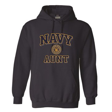 Navy Pride Womens Navy Aunt Fleece Hoodie